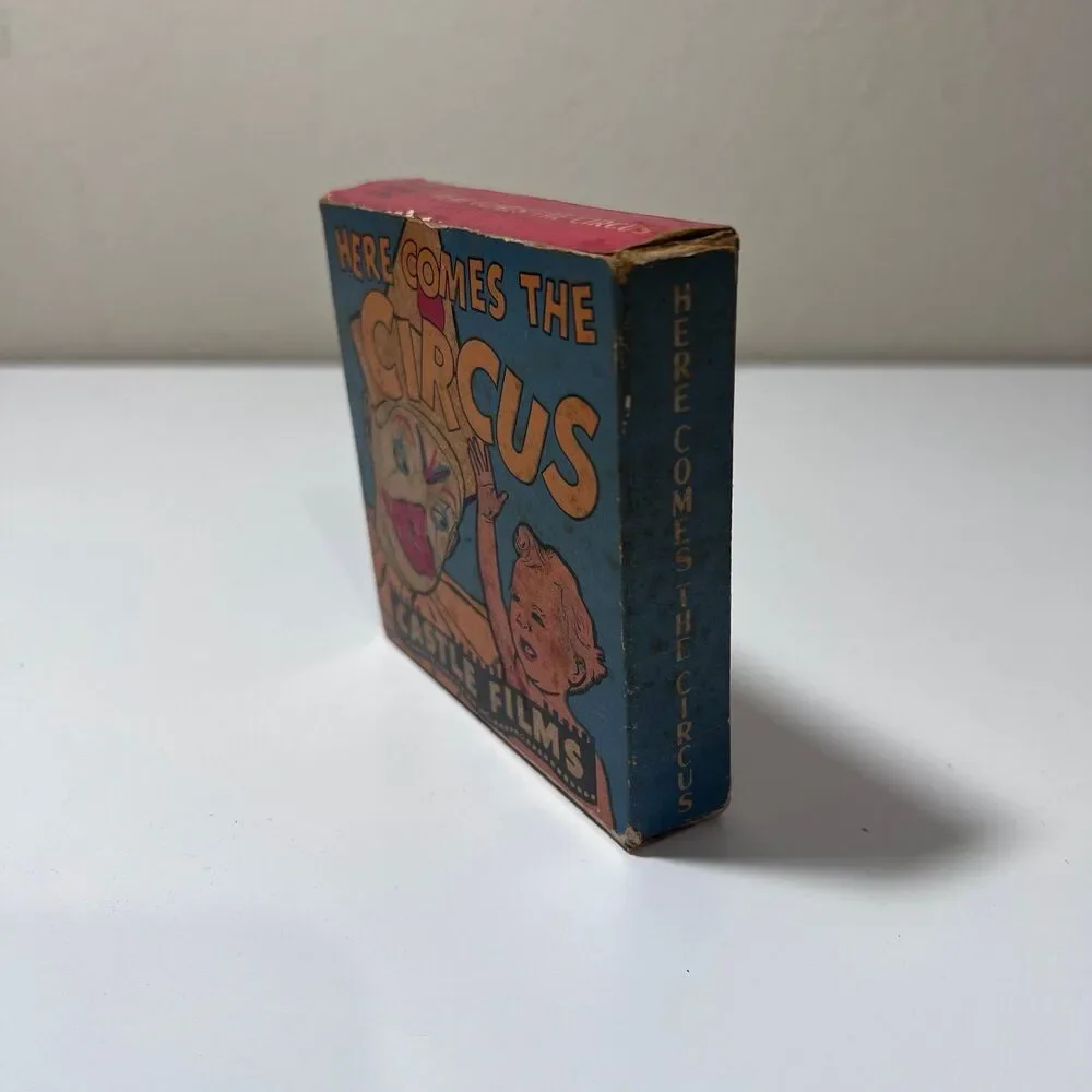 16mm VTG Castle Films Movie Bundle: Here Comes the Circus, US Fighting Marines